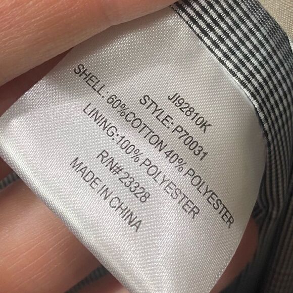 Women's Pendleton Beige Zip Up Hooded jacket - Picture 4 of 6